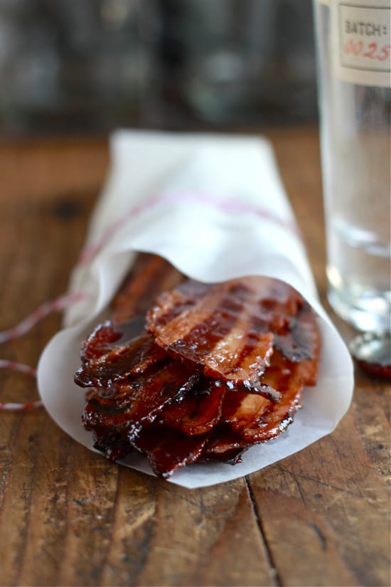 10-Minute Candied Bacon - from Somewhat Simple