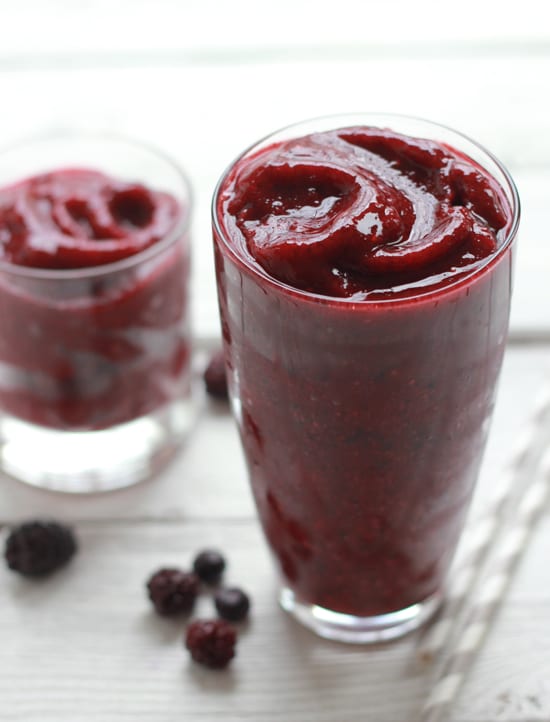 Winter Berry Smoothie | The Clever Carrot