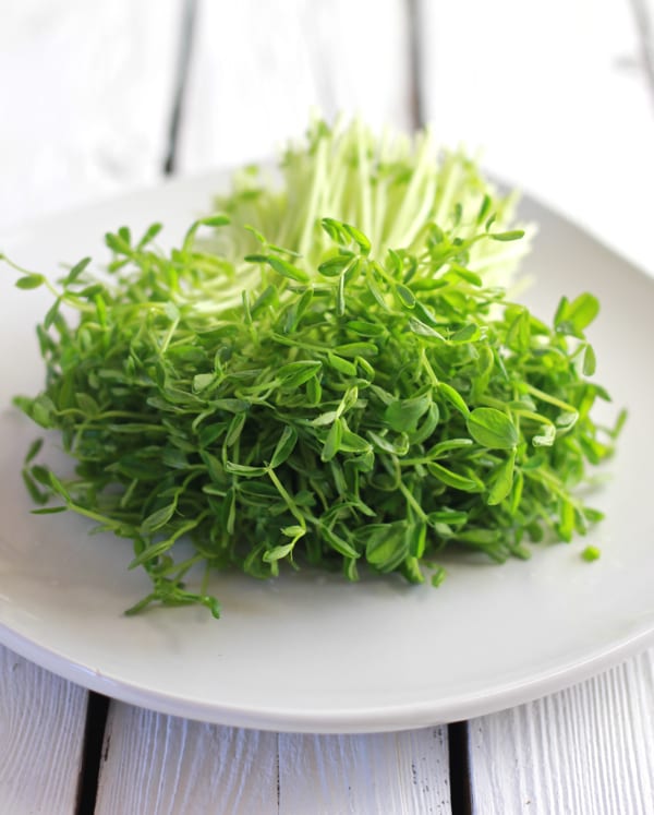 pea shoots | The Clever Carrot
