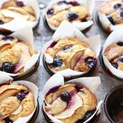blueberry apple cupcakes
