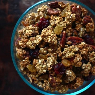 pumpkin spice granola