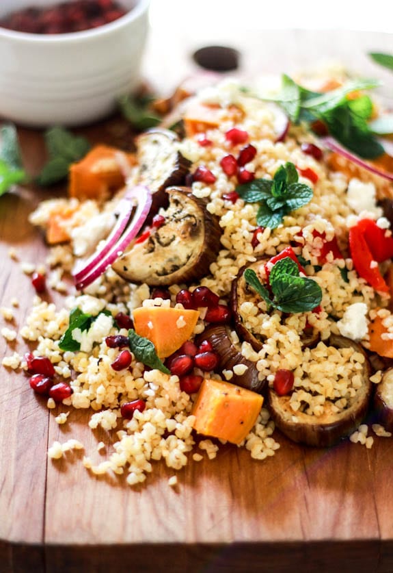 cracked wheat harvest salad