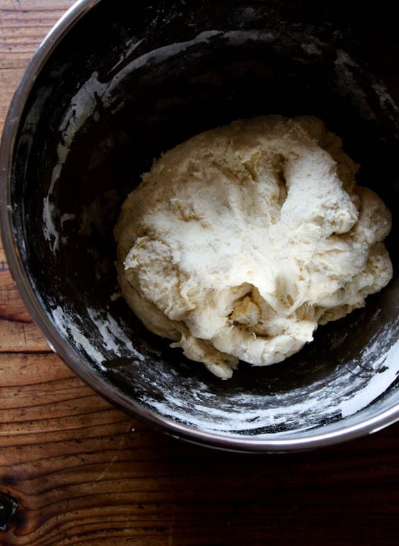 Bread dough in a bowl | theclevercarrot.com