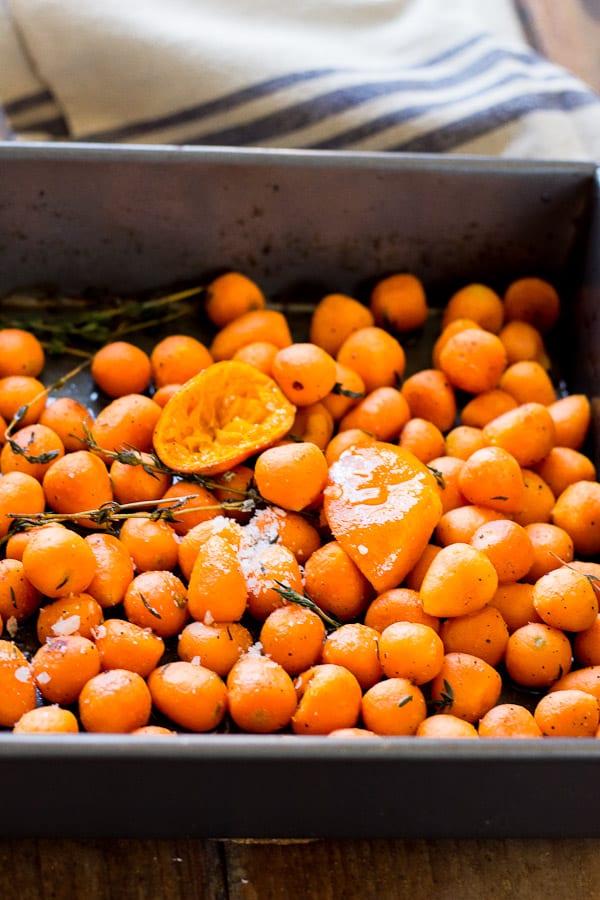 honey baked parisian carrots with orange + thyme | The Clever Carrot