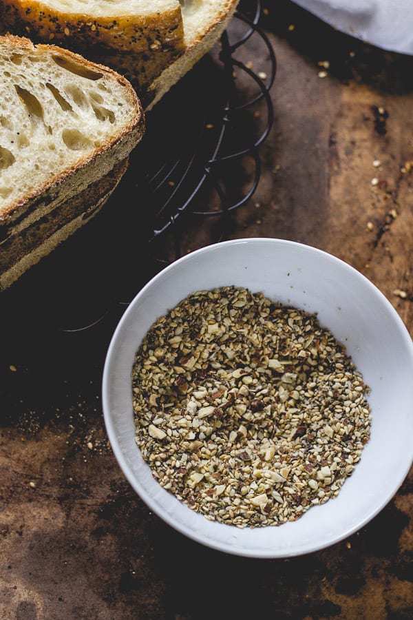 dukkah sourdough | The Clever Carrot