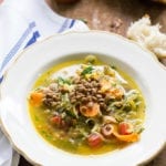 cheat's lentil soup | theclevercarrot