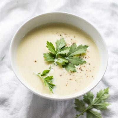 creamy potato leek soup