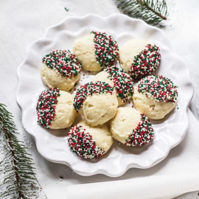 italian christmas ricotta cookies + a giveaway!