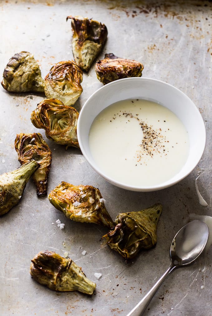 Fried Baby Artichokes