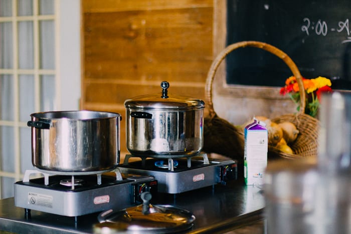 cooking in the barn & scrumptious buttered beets | theclevercarrot.com