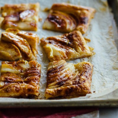 Easy Apple Tart with Puff Pastry