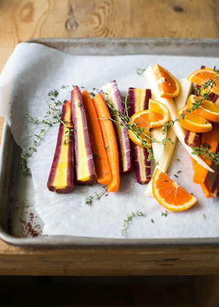 cook once eat twice: roasted carrots | theclevercarrot.com