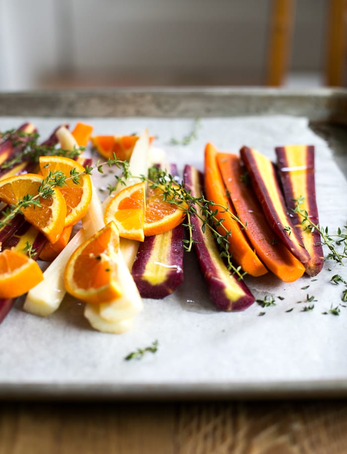 cook once eat twice: roasted carrots | theclevercarrot.com