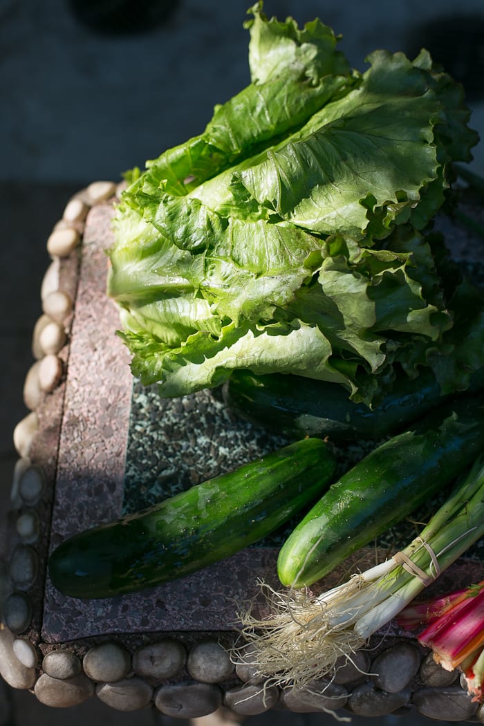 crisp summer lettuce | theclevercarrot.com