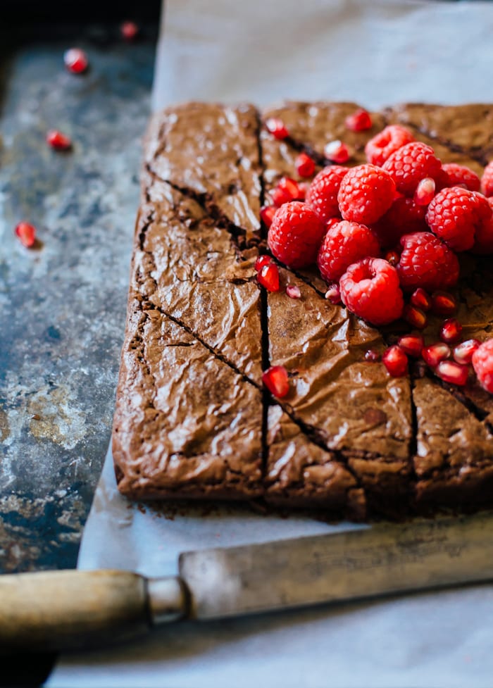 alanna's scrumptious chestnut brownies | theclevercarrot.com