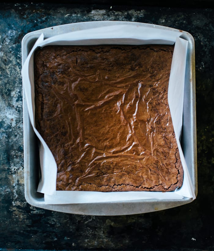 alanna's scrumptious chestnut brownies | theclevercarrot.com