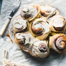 Soft Sourdough Cinnamon Rolls -image