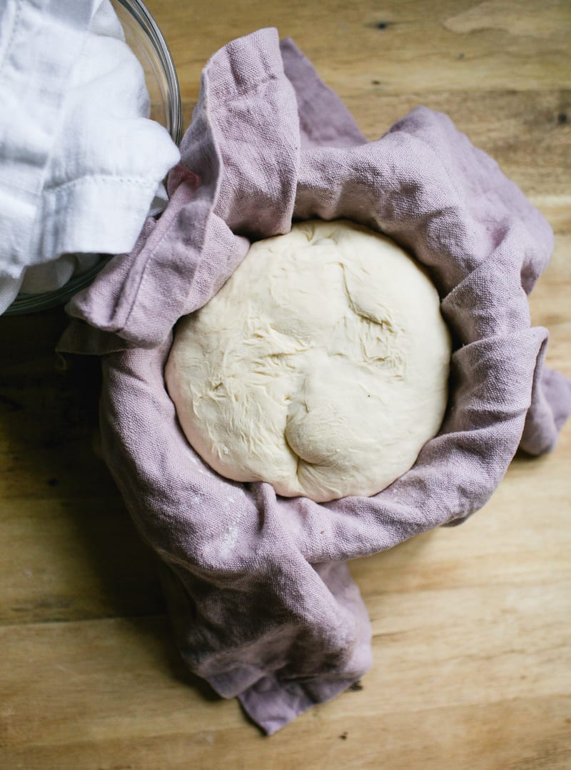 Dough in Proofing Basket | theclevercarrot.com