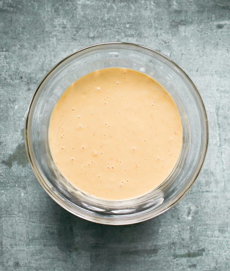 Sourdough Banana Bread Batter | theclevercarrot.com