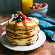 Fluffy Sourdough Pancakes-image