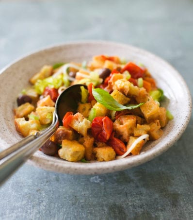 Sourdough panzanella
