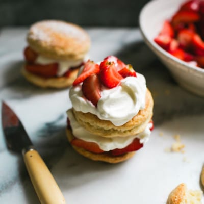 Simple Strawberry Shortcakes
