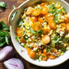 15-Minute Fresh Corn & Tomato Salad