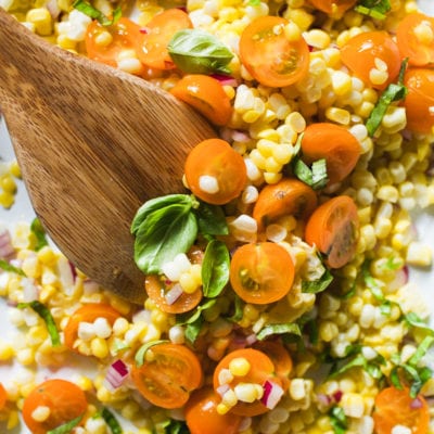 15-Minute Fresh Corn & Tomato Salad