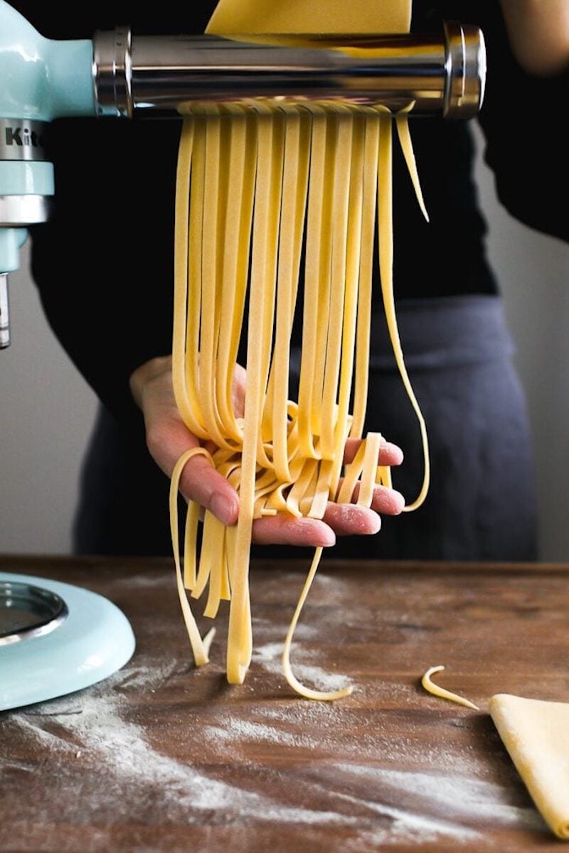 Homemade pasta