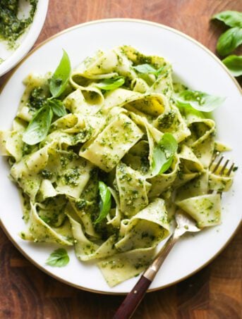 Pappardelle Pesto Pasta