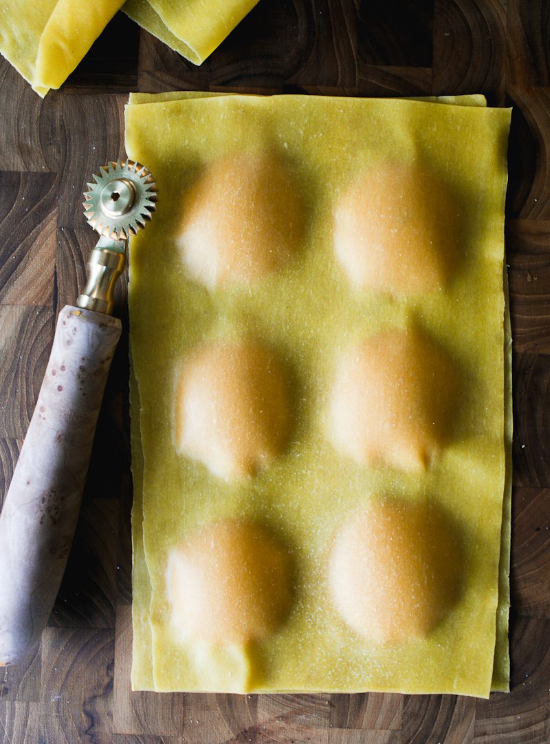 Homemade Butternut Squash Ravioli 