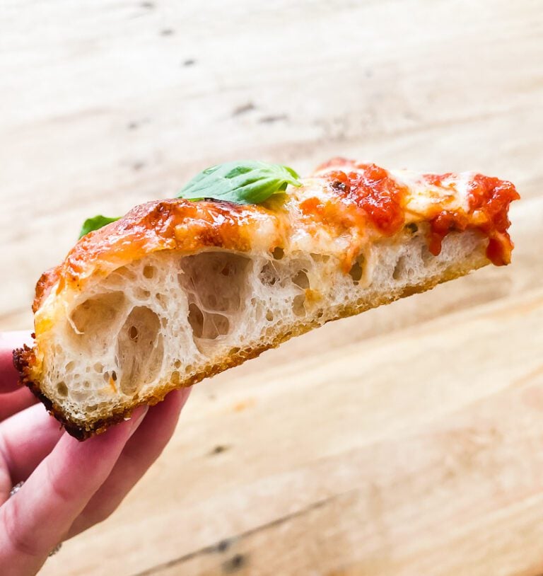 Crispy Sourdough Pizza Crust (No Steel or Stone!) The Clever Carrot