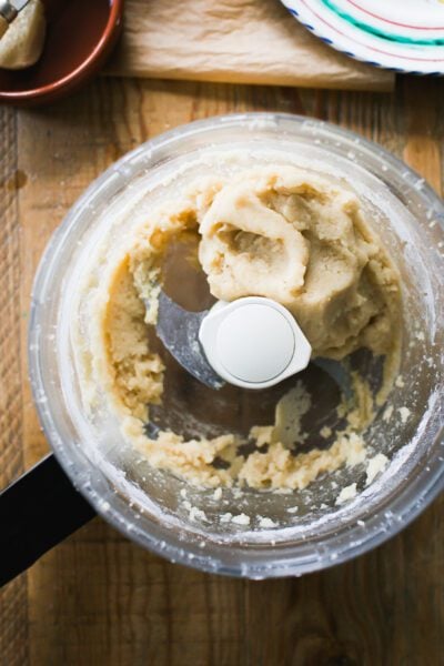 Pignoli cookie dough