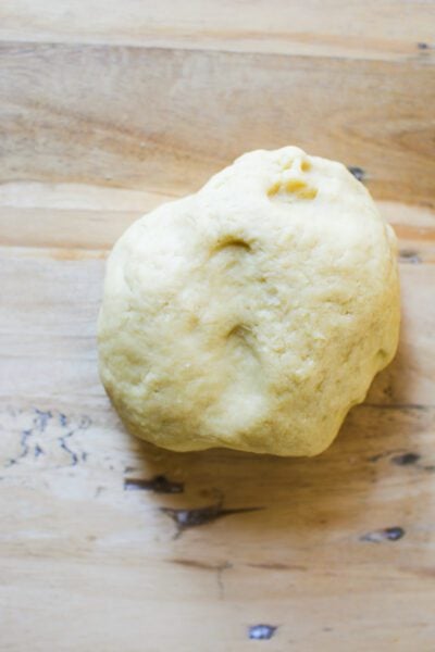 Sourdough pasta dough