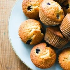 Moist Sourdough Blueberry Muffins (Overnight Option)-image