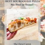 Sourdough pizza crust