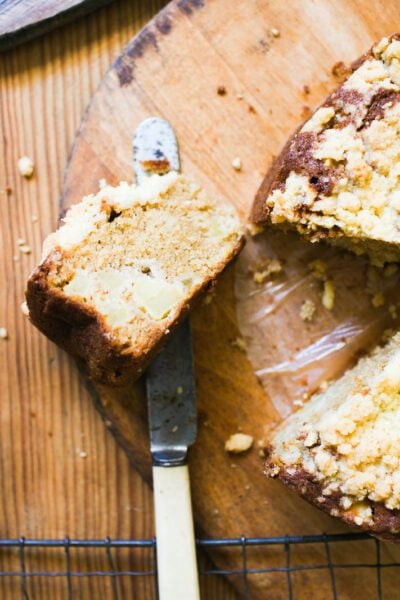 Sourdough apple cake