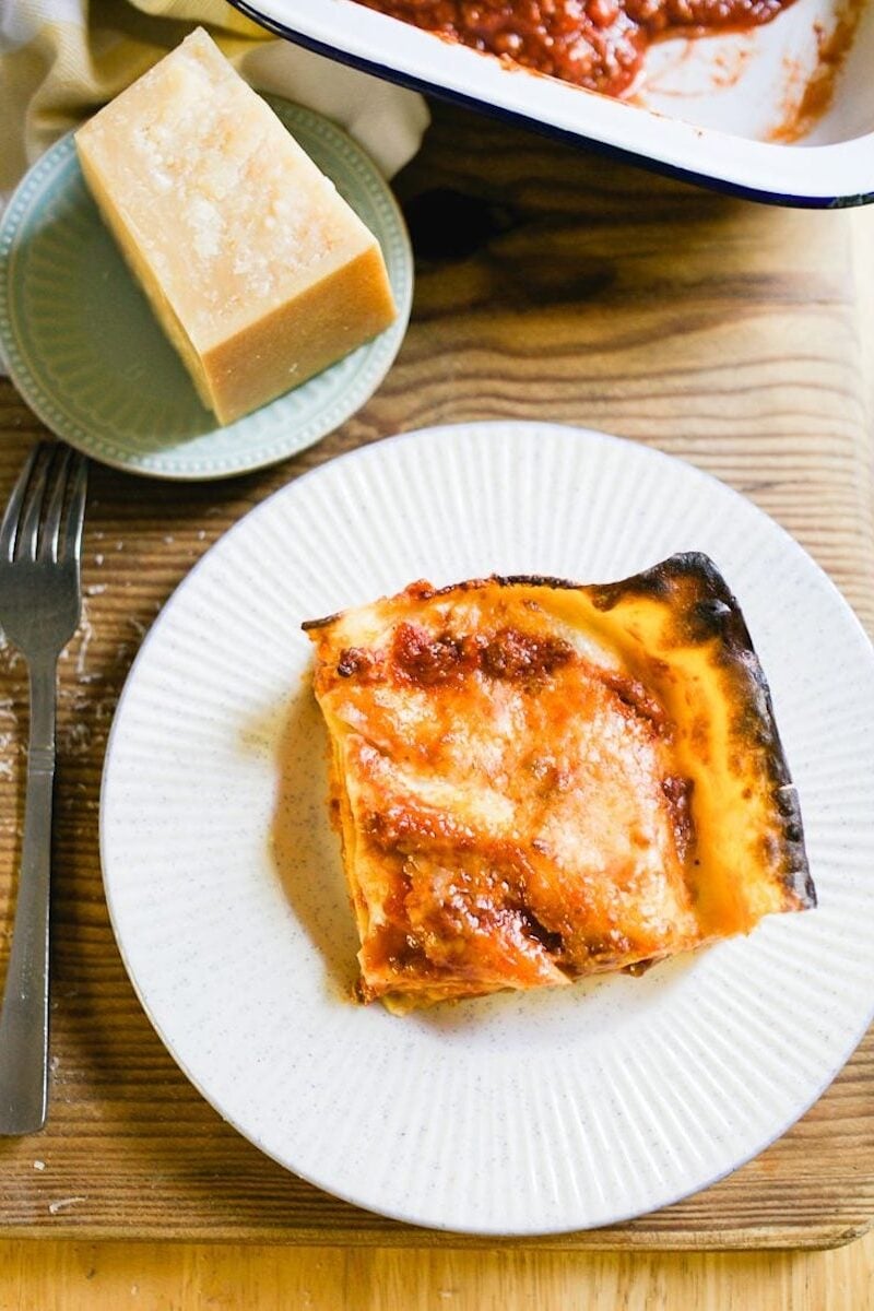 Classic lasagna bolognese