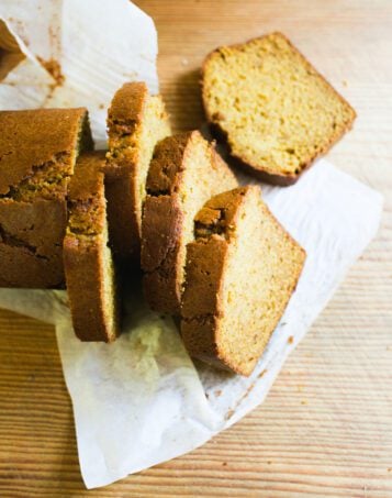 Sourdough discard pumpkin bread