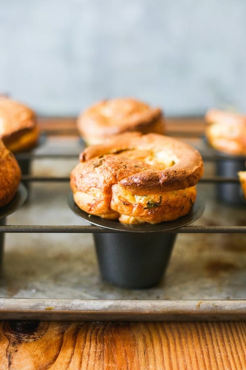 Sourdough popovers