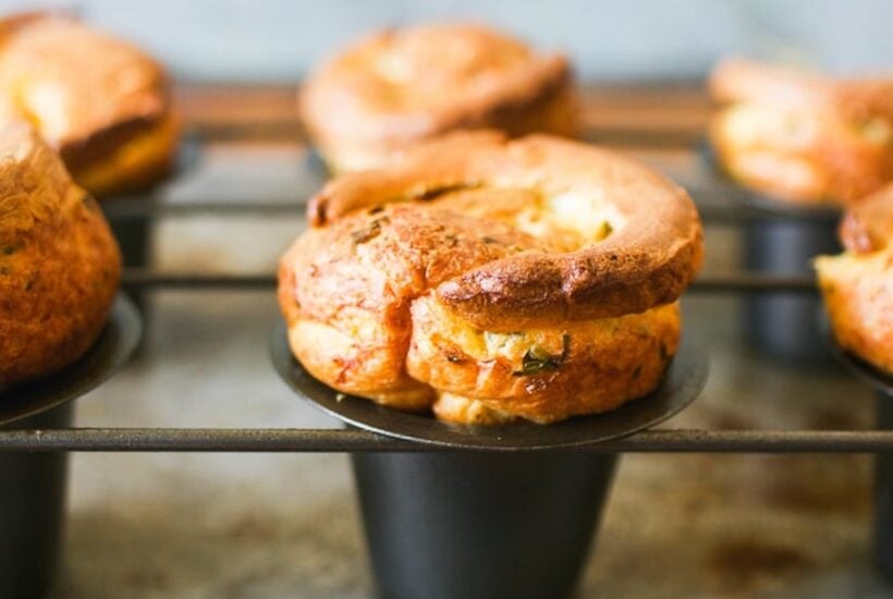 Sourdough popovers