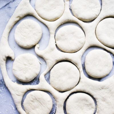 Super Soft Sourdough English Muffins {Overnight}