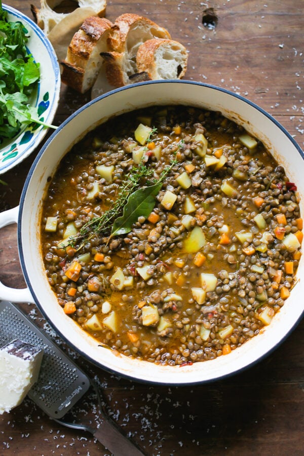 BestEver Italian Lentil Soup The Clever Carrot