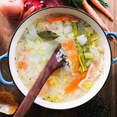 Homemade Italian-Style Vegetable Stock