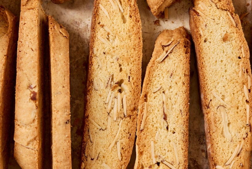 Sourdough biscotti